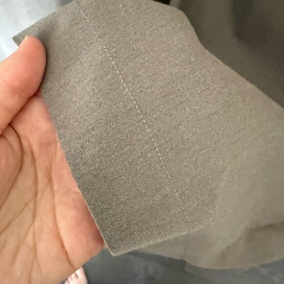 Zara Women’s Medium Grey Wide Leg Trouser Dress Pants - Picture 4 of 8